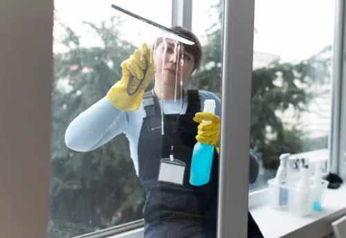 Nettoyage de vitres intérieures et extérieures à Châlonvillars